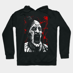 Art the clown terrifier slasher horror movies Hoodie